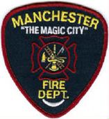 Manchester Fire Rescue Department Badge